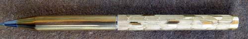 KREISLER GOLD PLATED BALLPOINT WITH HEAVILY TEXTURED SURFACES